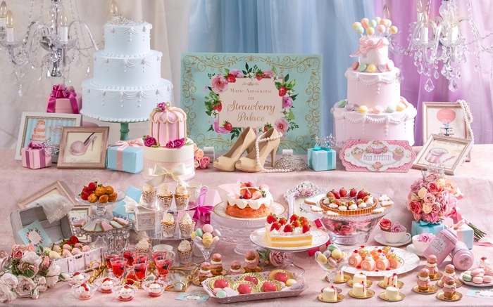 『プリンセスデザートブッフェ~マリーアントワネットのスイーツ宮殿~』イメージ