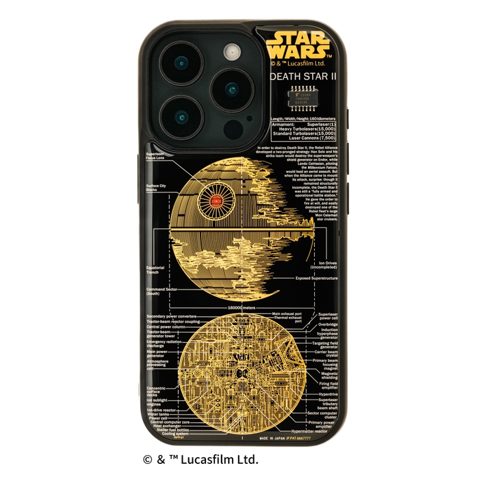 FLASH DEATH STAR 基板アート iPhone 16Pro ケース
