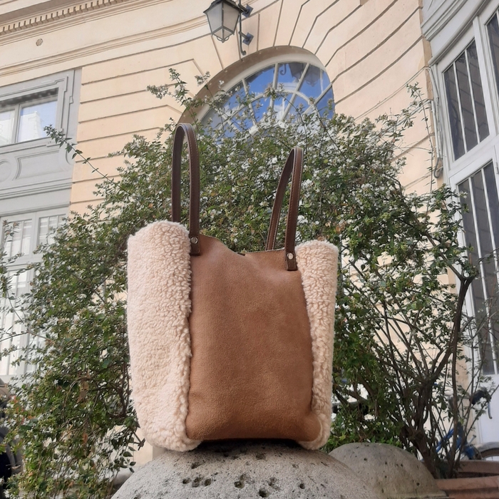 ラムボアファー トートバッグ(小)