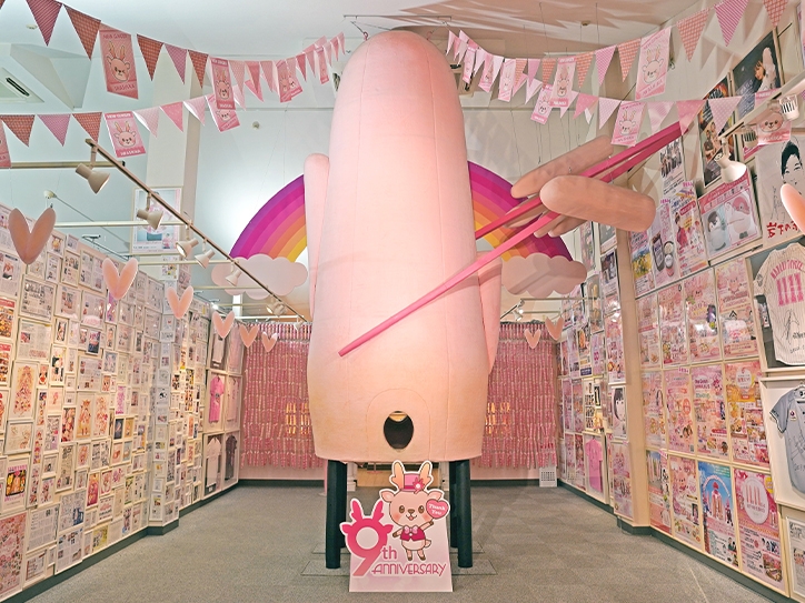 高さ5m!「世界一大きな岩下の新生姜ヘッド」