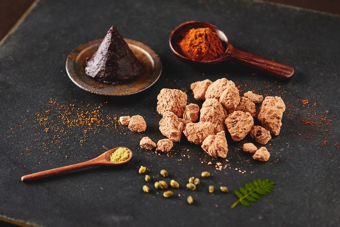 アマゾンカカオと八丁味噌のテリーヌ 使用している素材