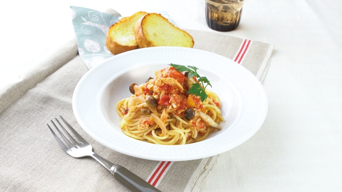 オリジナルレシピ トマトのパスタ