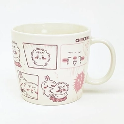 ちいかわのコミックマグカップ！キャラクターそれぞれの個性が発揮されています！