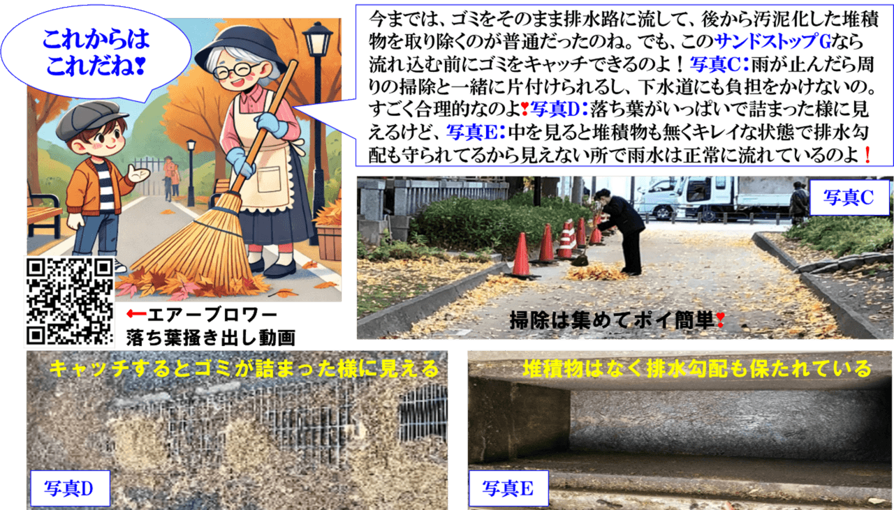 極細分別集水化後のメンテナンス