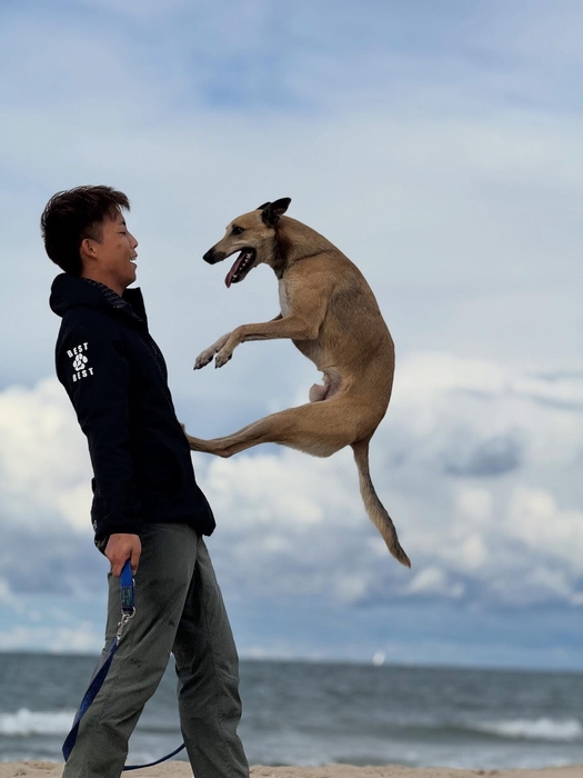 現役世界チャンピオンの平井俊介さん&ゴールドラッシュ