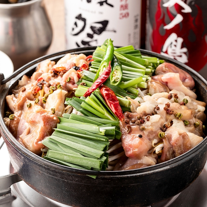 燻製牛もつのしびれチーズ鍋(1人前)1,680円