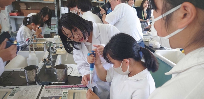 令和6年（2024年）の実験教室の様子