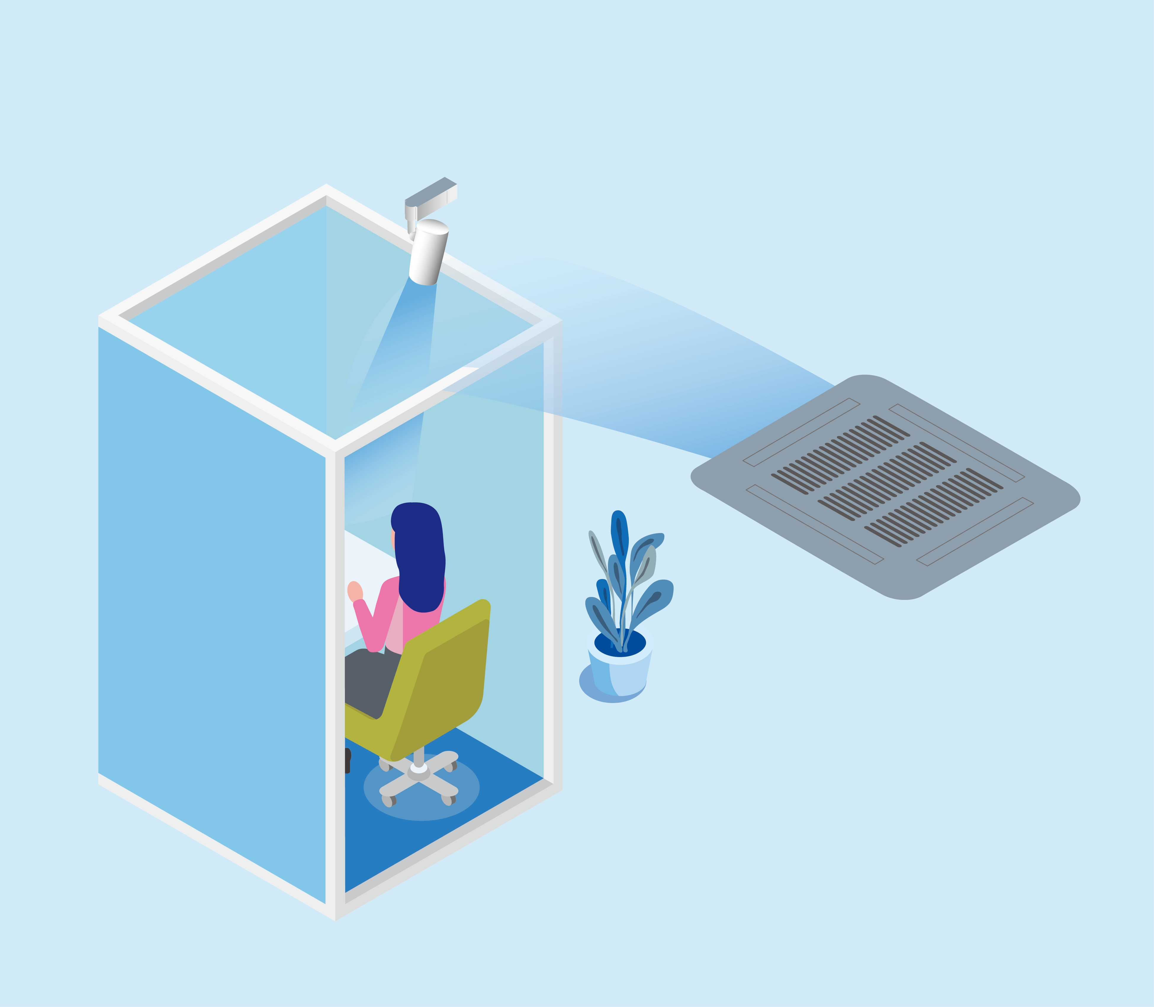 空調の偏り改善