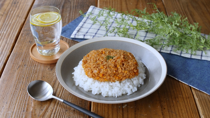 <キーマカレー>