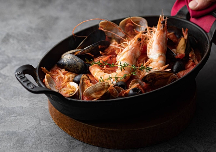 3種の海老出汁のブイヤベース