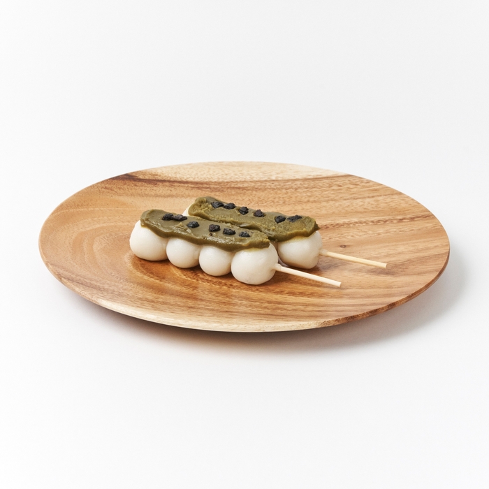 <和菓子 楚々>抹茶クッキーだんご