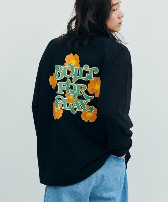 ヴィンテージフラワーデザインL/Sティーシャツ 6,490円(税込)