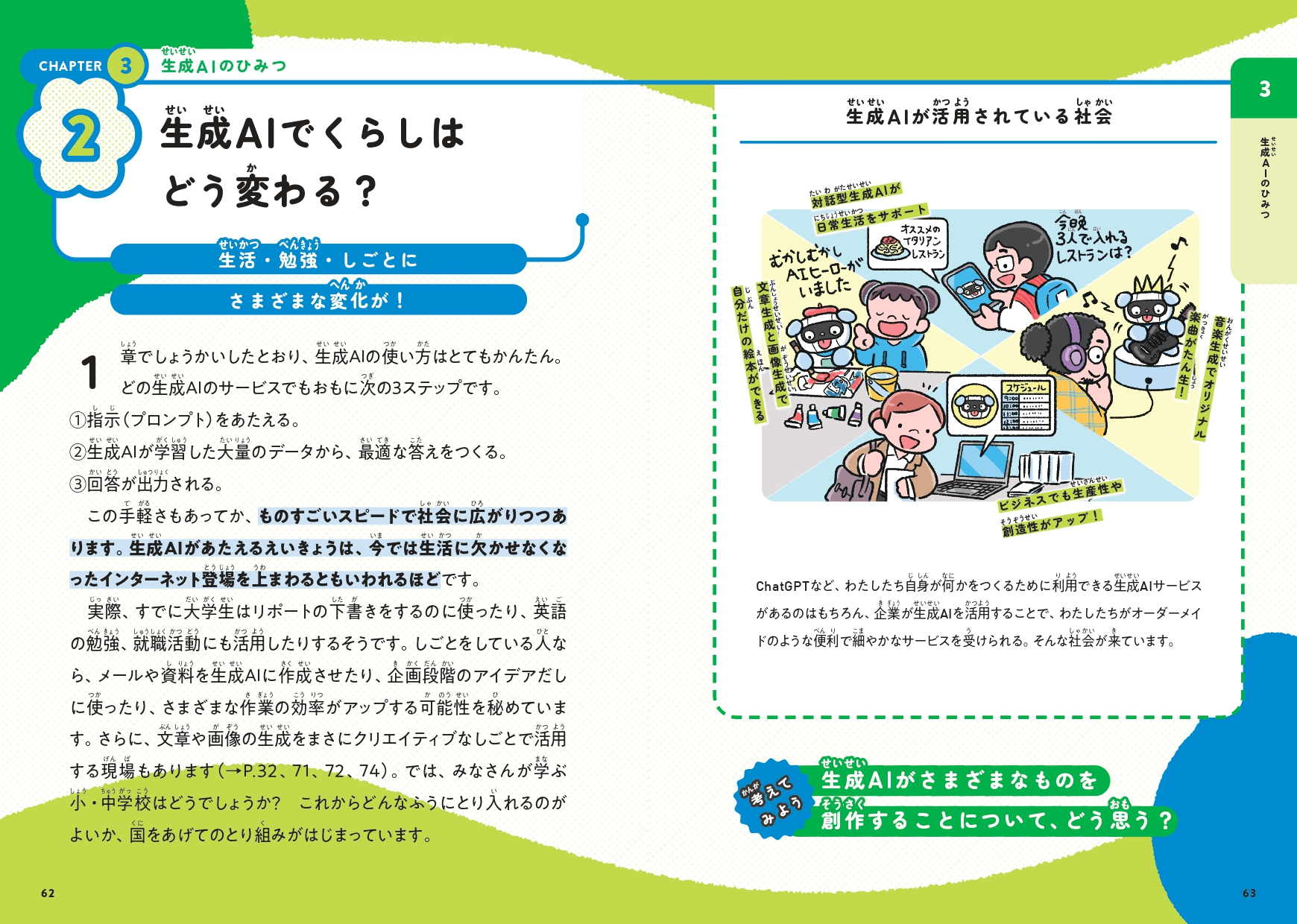 生成AIでくらしはどう変わる?