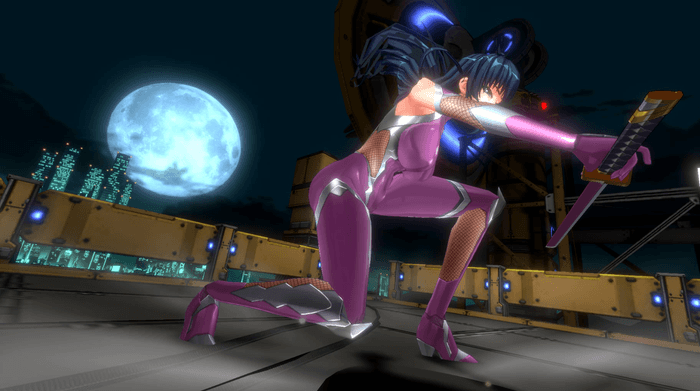 3Dになった対魔忍達が縦横無尽に駆け抜ける ※画像は開発中のものです