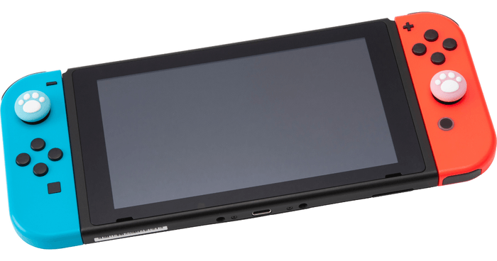 『CYBER・アナログスティックカバー ねこにゃん プラス(SWITCH Joy-Con/SWITCH Lite用)』