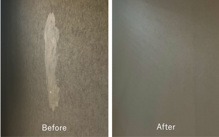 糊除去ビフォーアフター