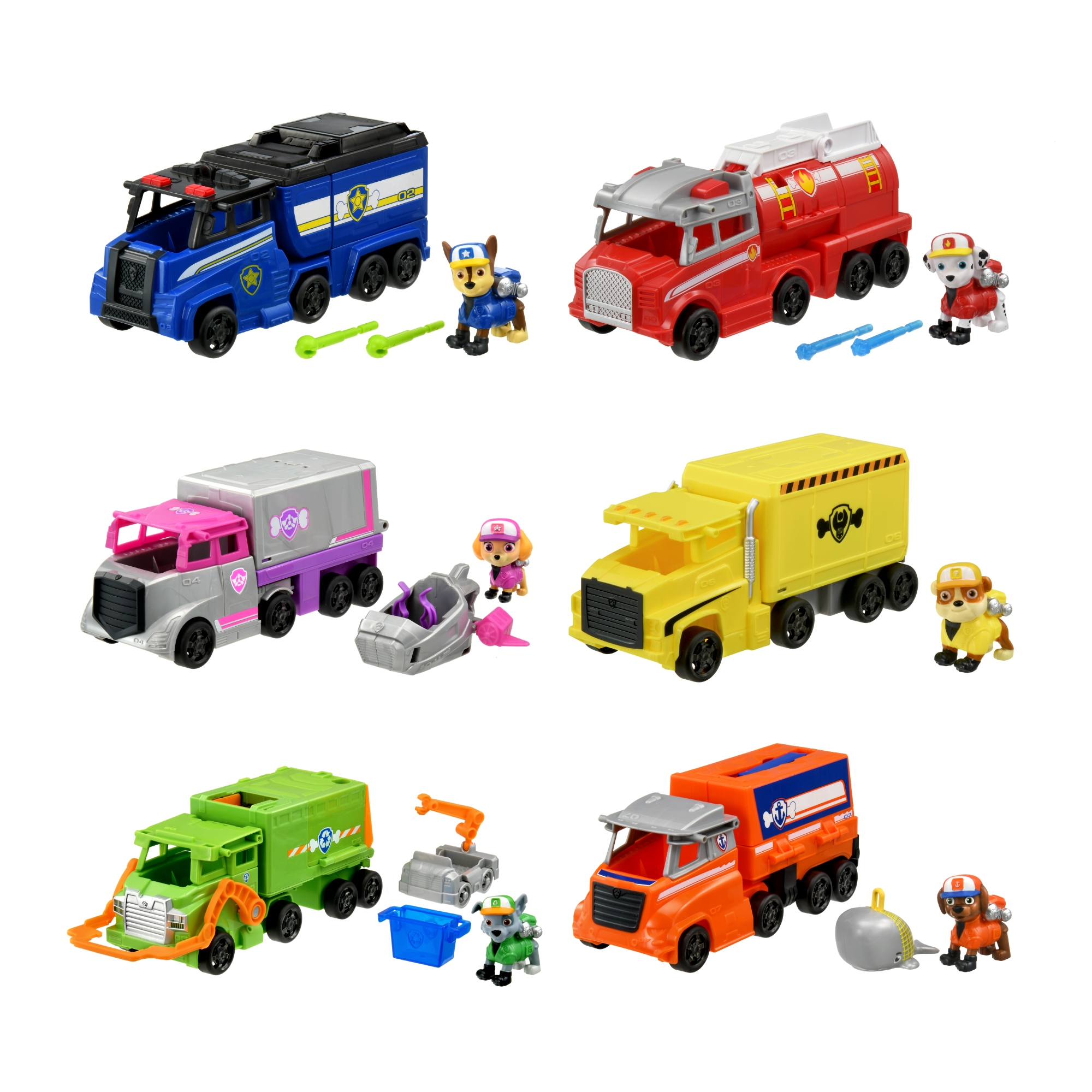 「パウ・パトロール ビッグトラック  ベーシックビークル シリーズ」 イメージ