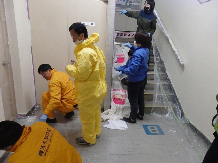 横浜市消防局の皆様も