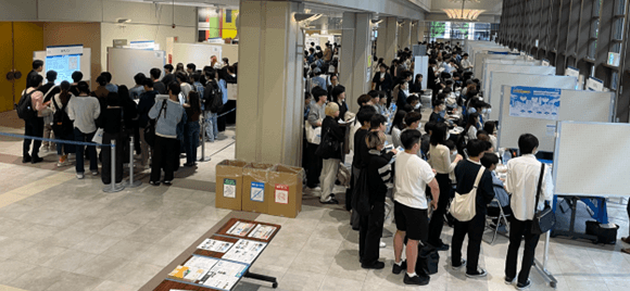 令和6年(2024年)5月に開催した「業界研究フェア(春の陣)」の様子