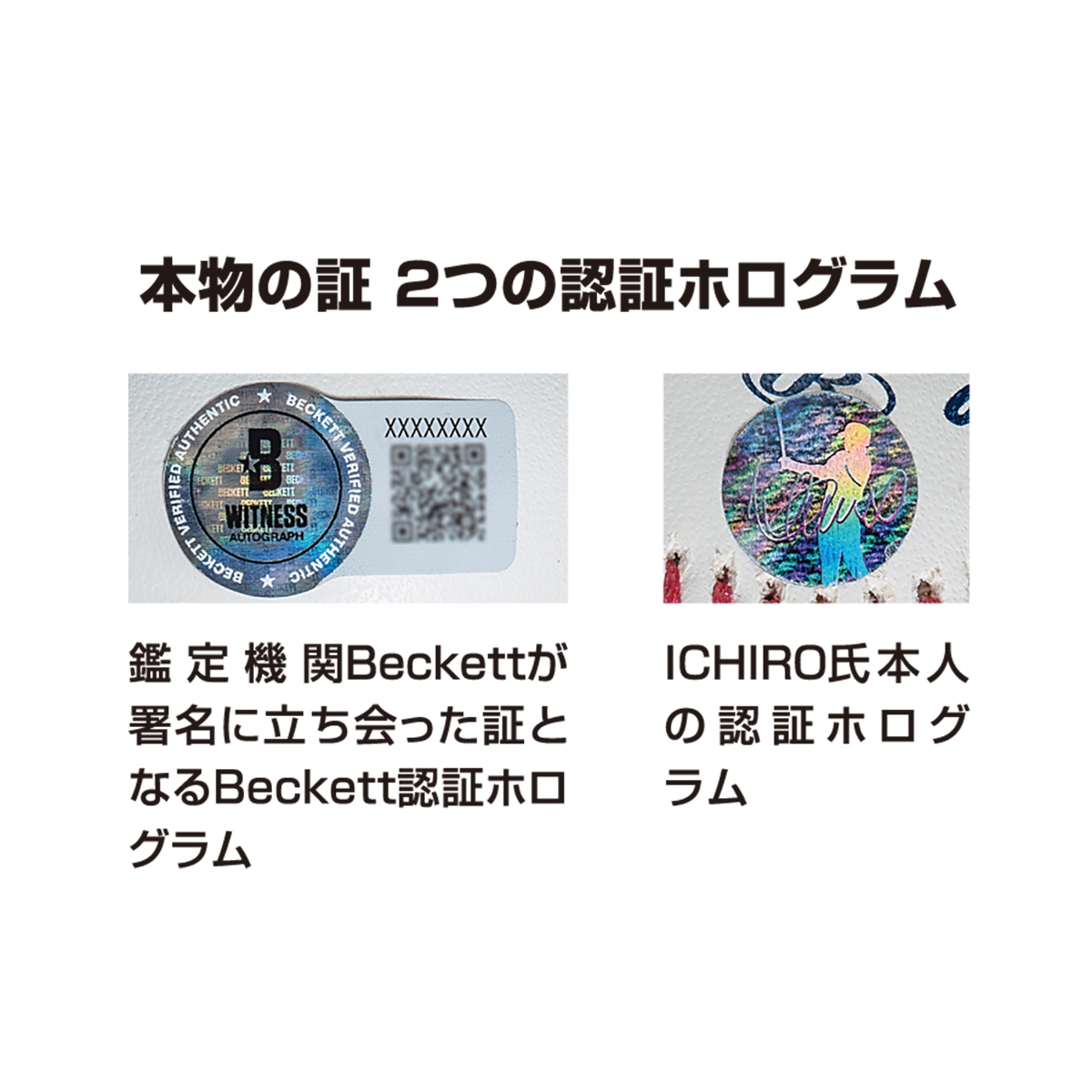 イチローボール ボールホログラム