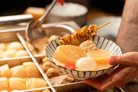 【新感覚】卓上でつくる本格もつ煮込みと こだわりおでんが楽しめる！ 名古屋栄に新業態『九州豚骨おでんと卓上もつ煮込み  おすすめ屋』がニューオープン！