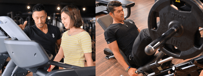 《トレーナーは10時~22時まで勤務》