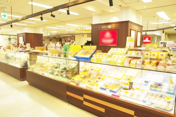 ※実際のスイーツ売場