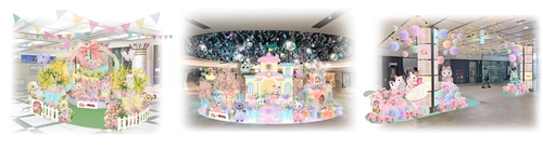 ホワイティうめだ×シルバニアファミリー　 春の装飾に限定ノベルティやオリジナル衣装が登場！