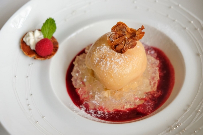 福島県の桃を使ったピーチ・メルバ スタイルミュゼ