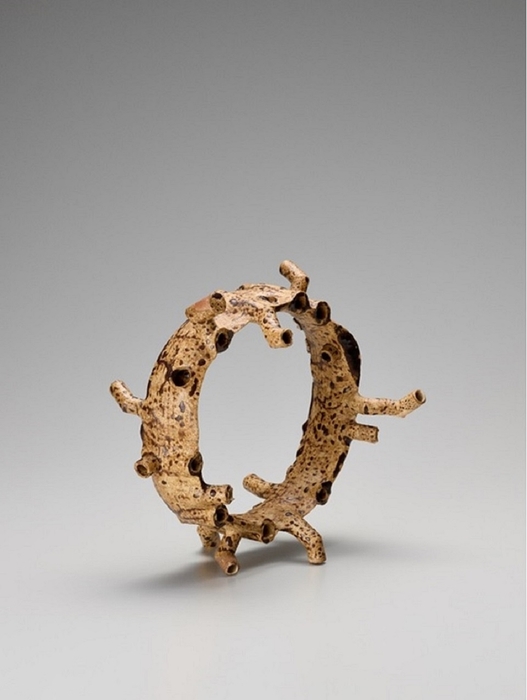 (7)八木一夫「ザムザ氏の散歩」1954年/昭和29年 京都国立近代美術館蔵