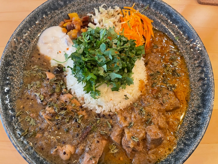 本日のあいがけカレー