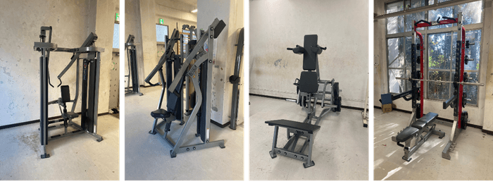 写真：寄贈マシンの一部