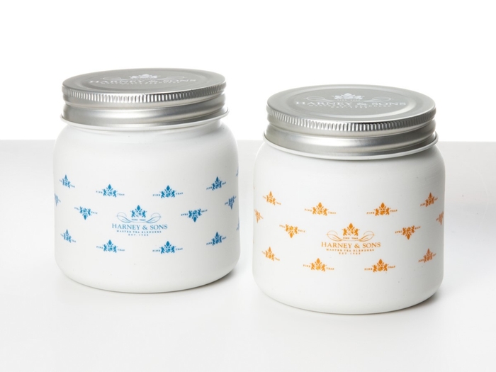 【HARNEY & SONS × ARITA PORCELAIN LAB】キャニスター (ブルー・オレンジ)¥2,871(税込)