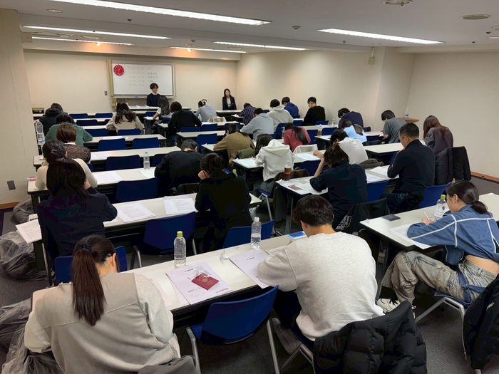 対面模擬試験様子(1)