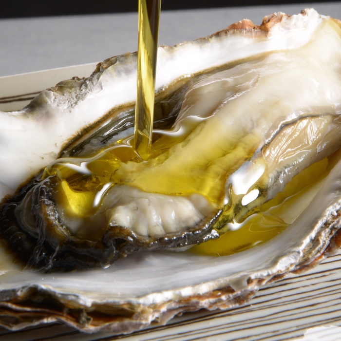 生牡蠣なのにスモーク風味