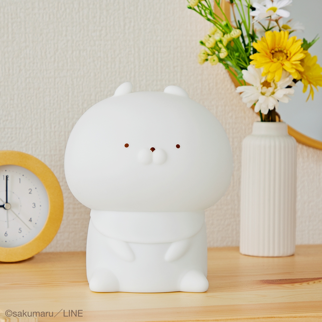 B賞:ちびちびうさまる ぷにぷにLEDライト(イメージ)