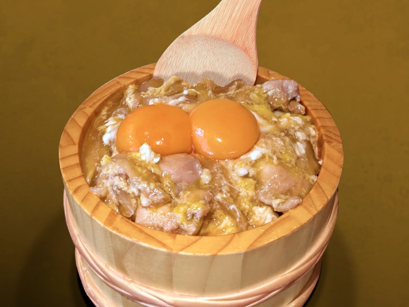 桶盛り親子丼