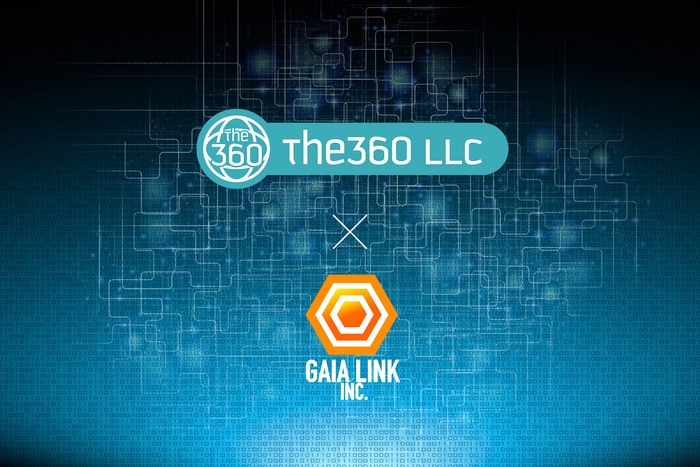 The360合同会社と株式会社ガイアリンク パートナーシップロゴ