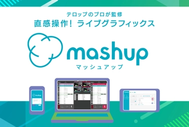 映像制作のIP化とクラウド化を支える ライブグラフィックス「mashup」　 6月11日～13日開催「Interop Tokyo 2025」に出展が決定