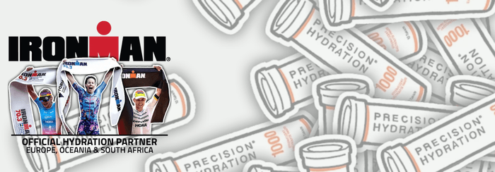 2025 年、ヨーロッパ、オーストラリア、ニュージーランド、南アフリカで開催される IRONMAN®レースの オフィシャルハイドレーションパートナー