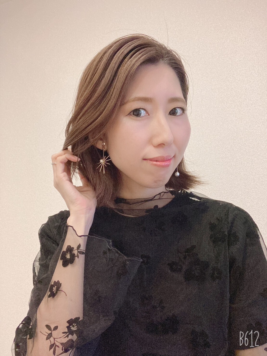 ウィッグ装着モデル