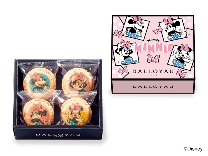 マカロン詰め合わせ(4個入)/ミニーマウス