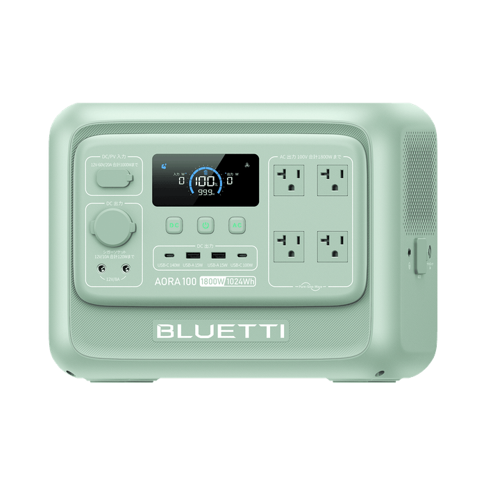 中容量ポータブル電源「AORA 100 V2」