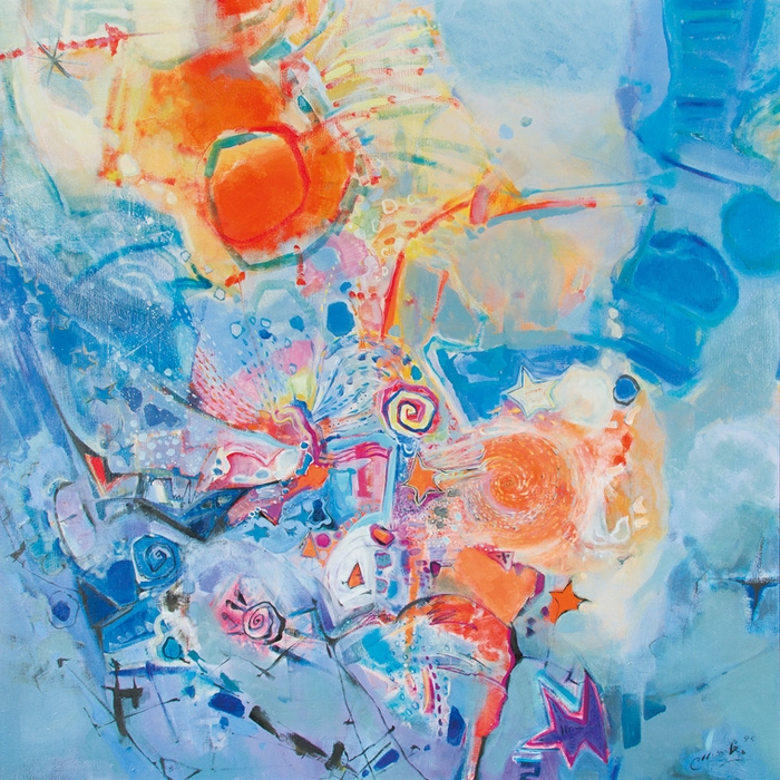 藤野千鶴子 宙’95-韻(1995制作)