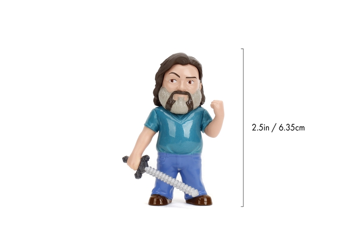 マインクラフト メタルフィグ 映画版 サイズ