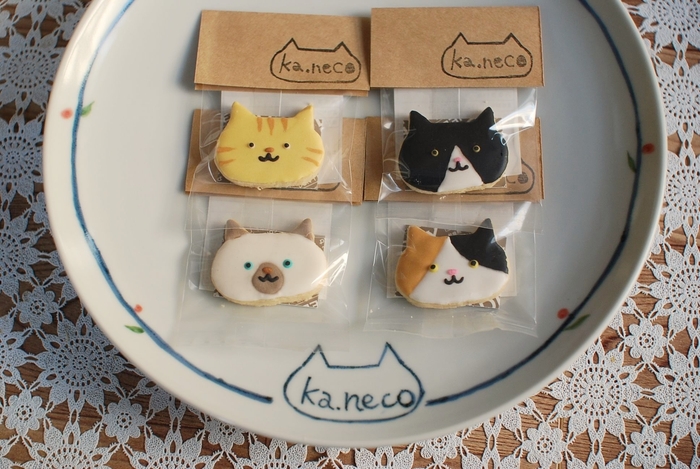 出品例:アイシングクッキー by まちねこ