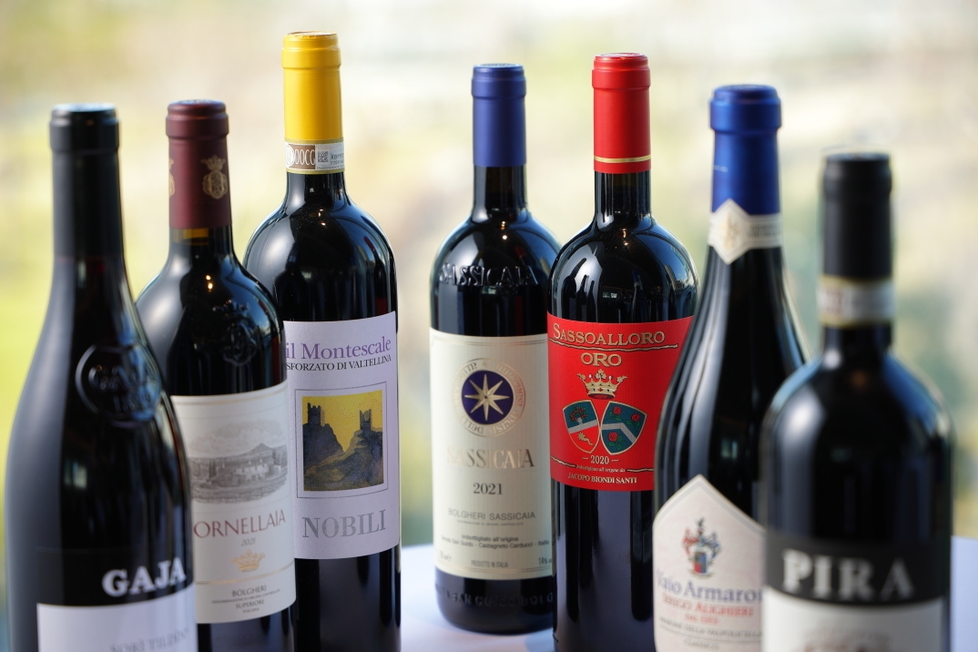 種類豊富なイタリアワイン