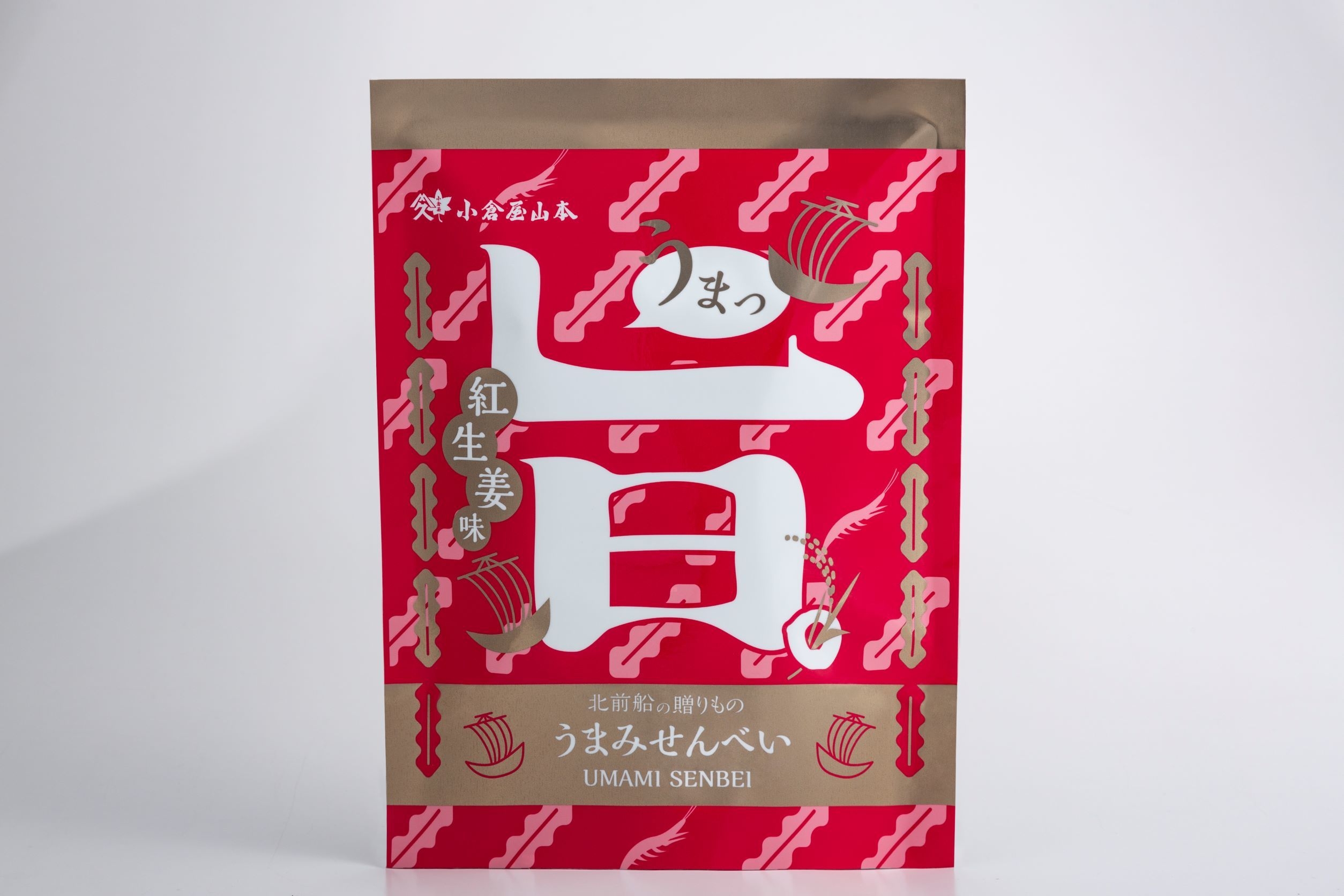 うまみせんべい紅生姜味 袋入