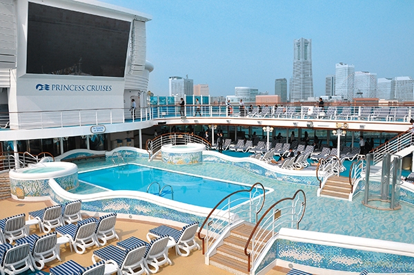 プール:ダイヤモンド・プリンセス