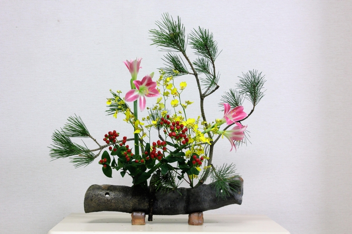 いけばな雪舟流作品(3)